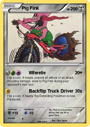 Pokemon Pig Fink