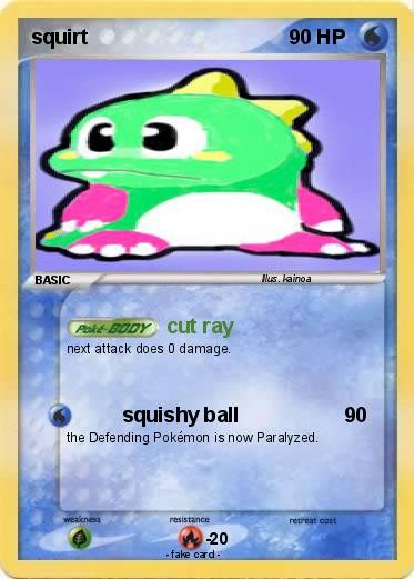 Pokemon squirt