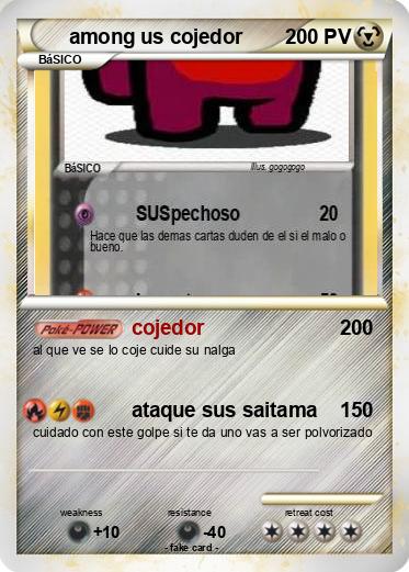Pokemon among us cojedor
