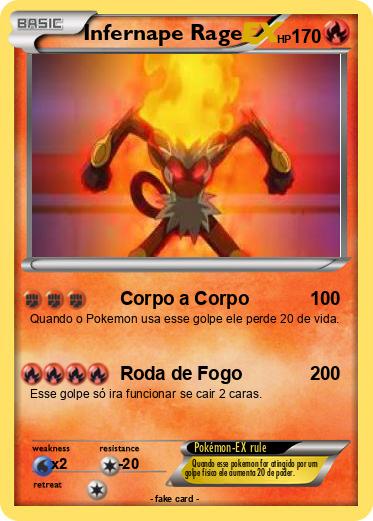 Pokemon Infernape Rage