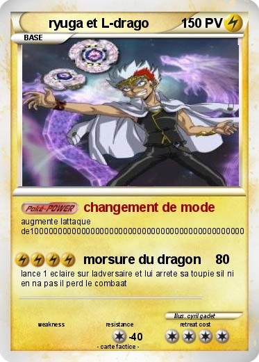 Pokemon ryuga et L-drago
