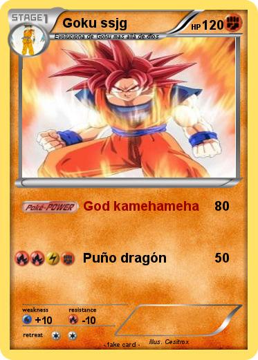 Pokemon Goku ssjg