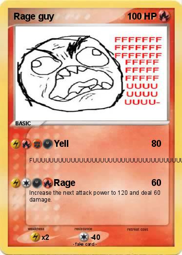 Pokemon Rage guy