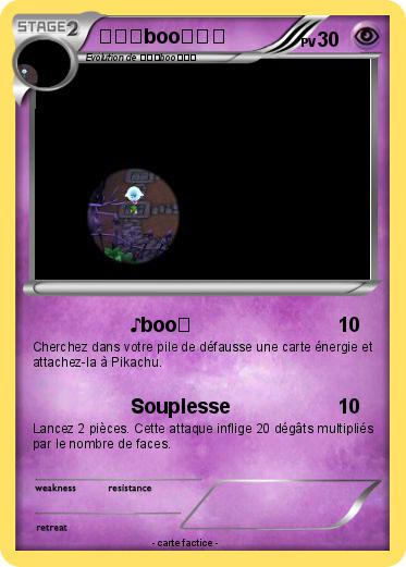 Pokemon ★☆★boo☆★☆
