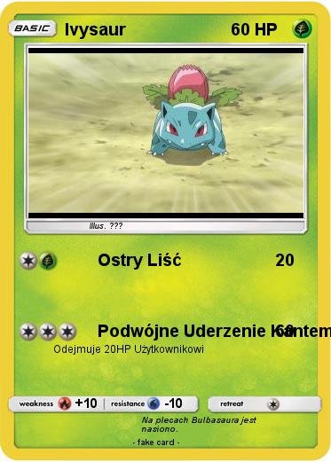 Pokemon Ivysaur