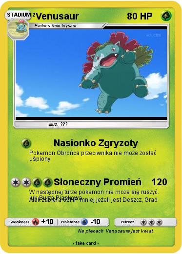 Pokemon Venusaur