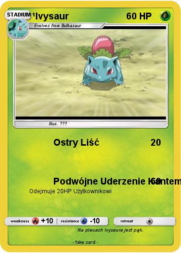 Pokemon Ivysaur