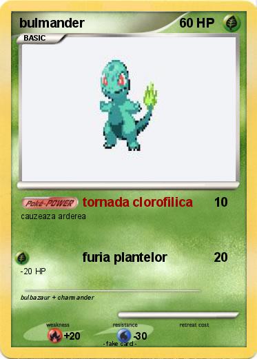 Pokemon bulmander