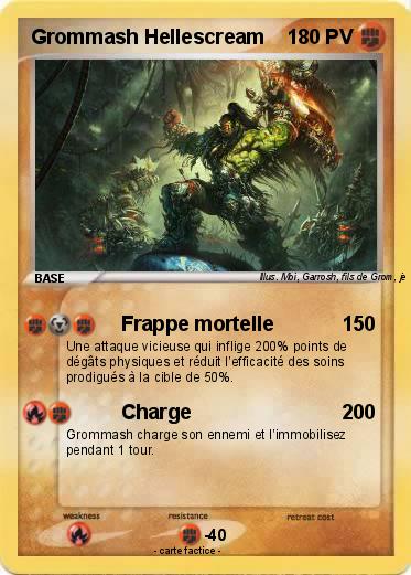 Pokemon Grommash Hellescream