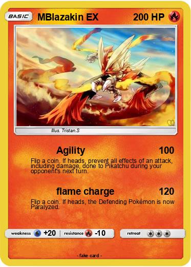 Pokemon MBlazakin EX