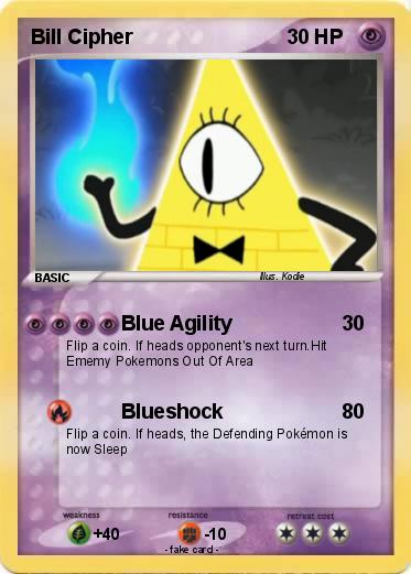 Pokemon Bill Cipher