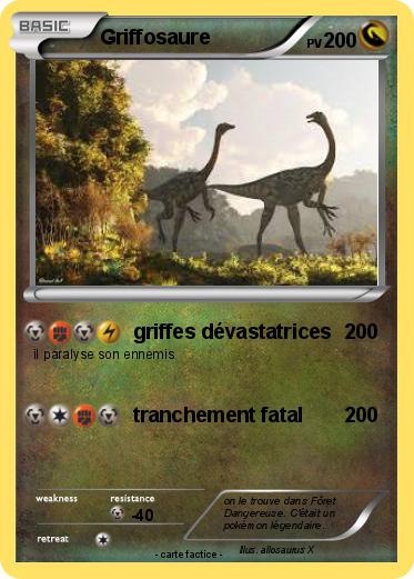 Pokemon Griffosaure
