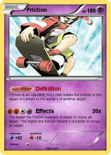 Pokemon Friction