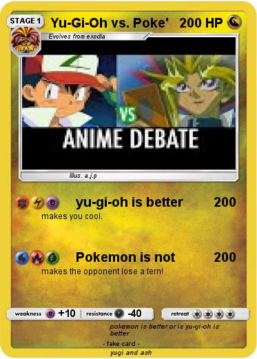 Pokemon Yu-Gi-Oh vs. Poke'