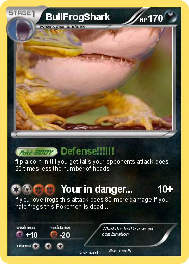 Pokemon BullFrogShark