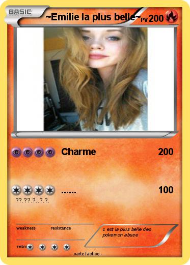 Pokemon ~Emilie la plus belle~