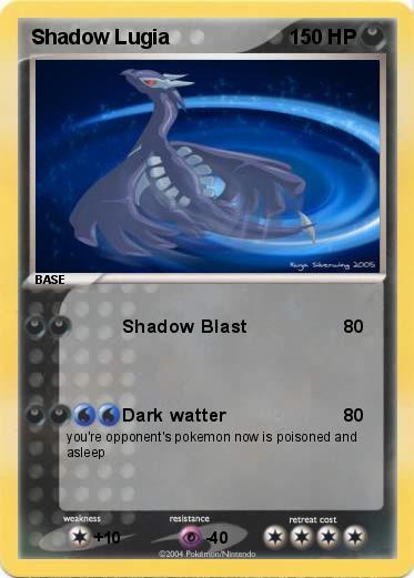 Pokemon Shadow Lugia