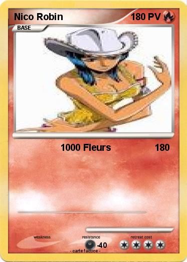 Pokemon Nico Robin