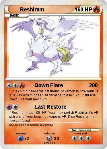 Pokemon Reshiram