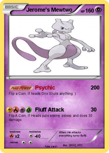 Pokemon Jerome's Mewtwo