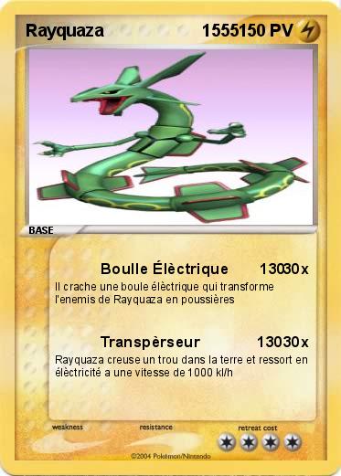 Pokemon Rayquaza                     1555