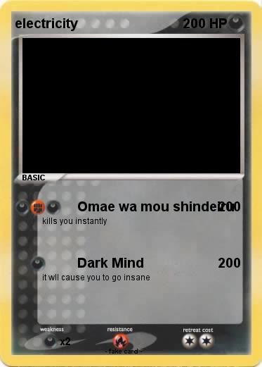 Pokemon electricity