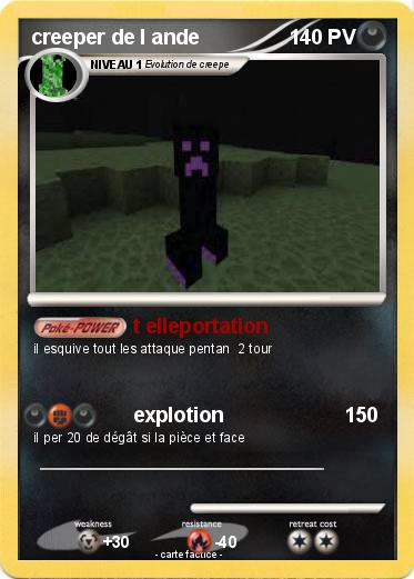 Pokemon creeper de l ande