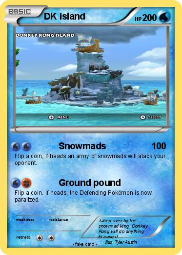 Pokemon DK island