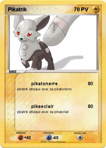 Pokemon Pikatrik