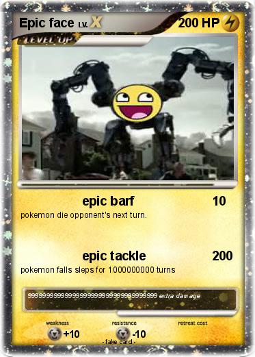 Pokemon Epic face