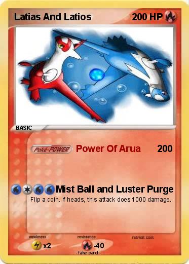 Pokemon Latias And Latios