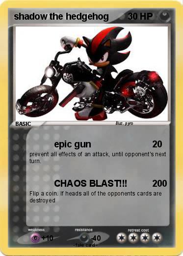 Pokemon shadow the hedgehog