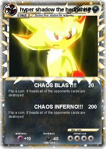 Pokemon hyper shadow the hedgehog