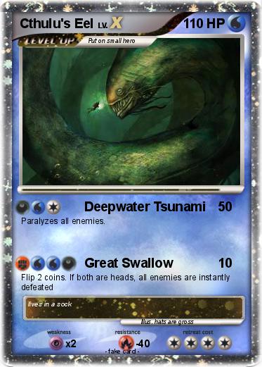 Pokemon Cthulu's Eel