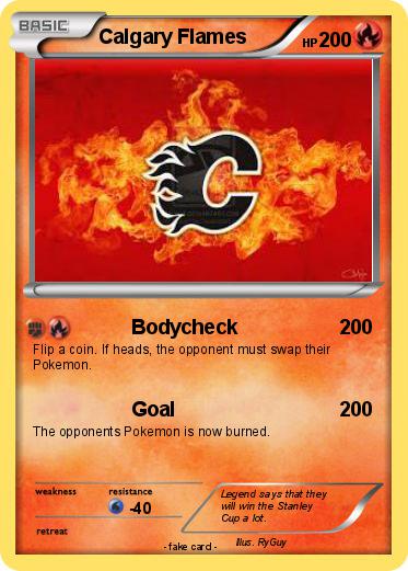 Pokemon Calgary Flames
