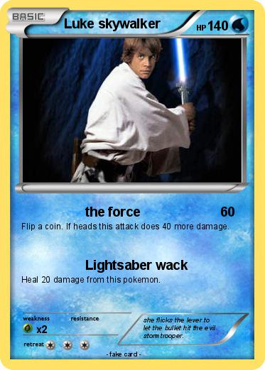 Pokemon Luke skywalker