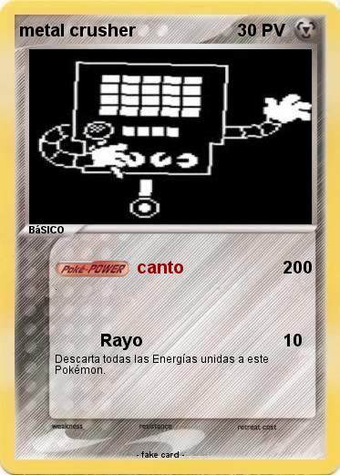 Pokemon metal crusher