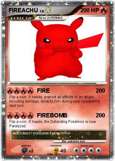 Pokemon FIREACHU
