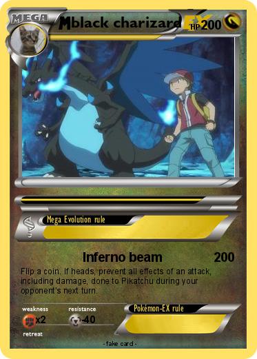 Pokemon black charizard