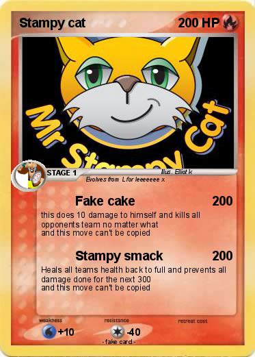 Pokemon Stampy cat