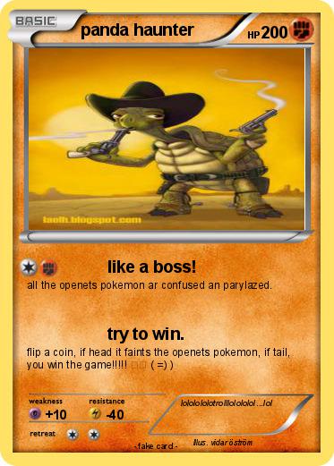 Pokemon panda haunter