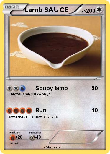 Pokemon Lamb SAUCE
