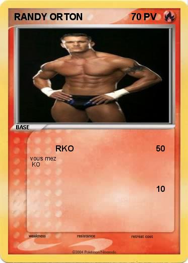 Pokemon RANDY ORTON