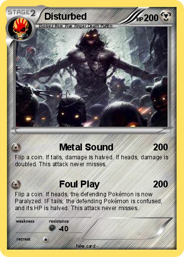 Pokemon Disturbed