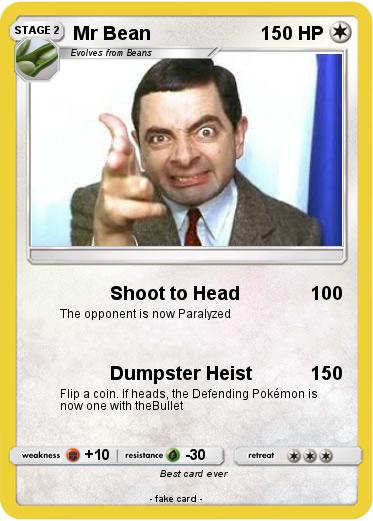 Pokemon Mr Bean