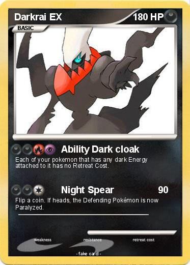 Pokemon Darkrai EX