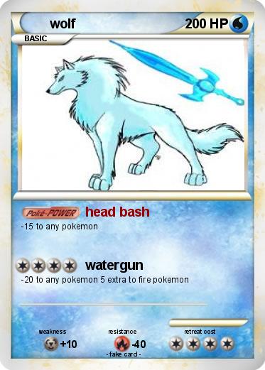 Pokemon wolf