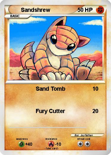 Pokemon Sandshrew