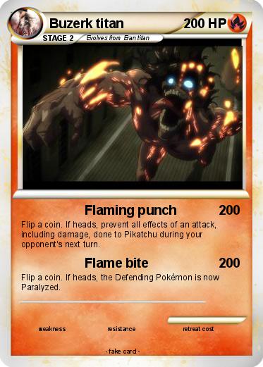 Pokemon Buzerk titan