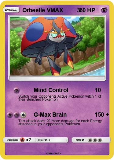 Pokemon Orbeetle VMAX         3